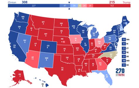 2016 Presidential Election Forecast Maps .